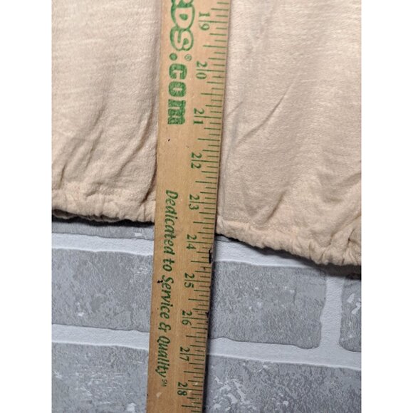 Embroidered Boho Top With Tassel Drawstring Hem & Keyhole Back - Picture 13 of 14